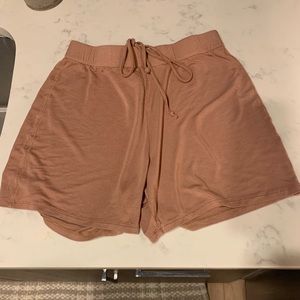 Skims Drawstring Cotton Shorts